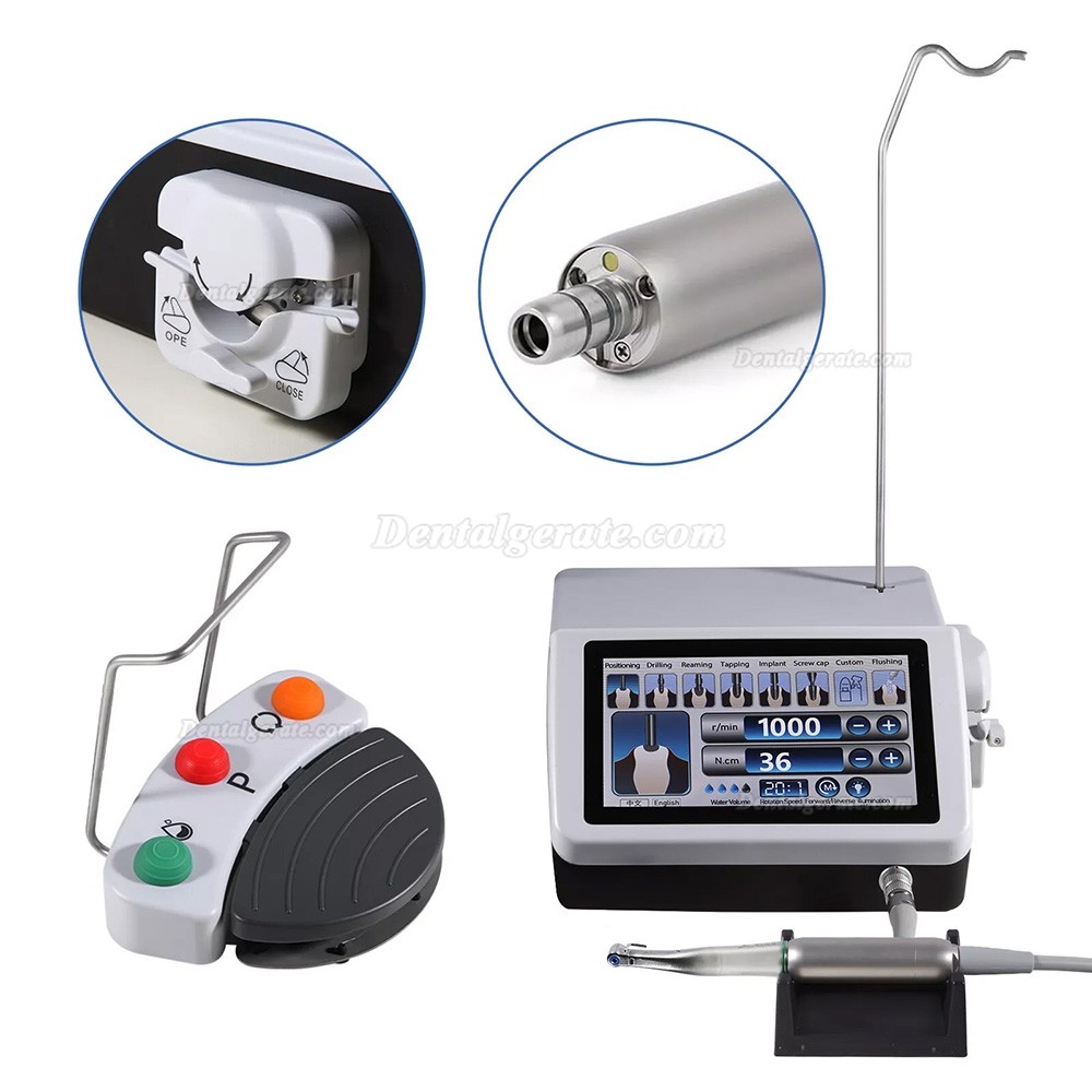 WJ YWJ-DP180 Dental Implant Motor, Implantologiemotor mit 20:1 Chirurgische Handst&uuml;ck